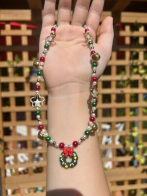 IMG_4972 Festive Christmas Charm Necklace