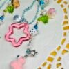 fuzzy flamingo charm