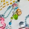 fuzzy flamingo charm